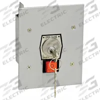 AMERICAN GARAGE DOOR SUPPLY Keyswitch: Open-Close-Stop, Momentary Contacts, Indoor, Flush Mount (MPN 1KFS). Key specifications — Includes: Back Box; Manufacturer Part Number: 1KFS; Brand: AMERICAN GARAGE DOOR SUPPLY; Compatible Product Type: Commercial Garage Door Operators; Contact Form: Momentary Contacts; Control Functions: Open-Close-Stop; For Location: Indoor; Mounting Location: Flush Mount.