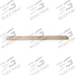 HALLOWELL Pedestal Bench Top: 3 ft x 9 1/2 in, Laminated Maple, Natural, Lacquer (MPN MBT36). Key specifications — Color: Natural; Material: Laminated Maple; Finish: Lacquer; Brand: HALLOWELL.