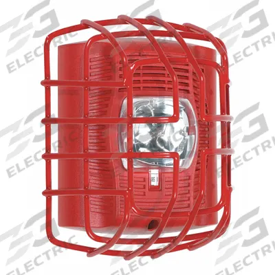 SAFETY TECHNOLOGY INTERNATIONAL Wire Cage: Steel, 7 3/8 in Overall Dp - Guards for Alarms & Wall Fixtures