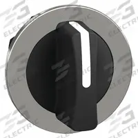 SCHNEIDER ELECTRIC Short-Handled Selector Switch: 30 mm Panel Mount Size, 3 Positions, Series XB4 (MPN ZB4FD7). Key specifications — Action: Momentary/Maintained/Maintained; Cam: No Cam Included; Brand: SCHNEIDER; Switch Bezel Material Type: Metallic.