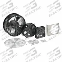 NVENT HOFFMAN Axial Fan: 6 3/4 in Dia, 2 1/4 in Dp, Steel, 24V DC, Lead Wires (MPN A6AXFN24). Key specifications — IP Rating: Not Rated; Brand: NVENT HOFFMAN; Includes: Mounting Hardware.