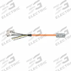 READYCABLE Servo Cable: Basic Cable, 60 ft Lg, For Allen-Bradley, Similar To 2090-CSBM1DE-10AF, PUR (MPN MAT9851723-60). Key specifications — Cable Jacket Color: Orange; Conductor Configuration: (4xAWG10 (6.0))+(2xAWG17 (1.0))+(1PRxAWG22(0.34)); Brand: READYCABLE; Cable Jacket Material: PUR.