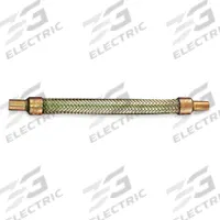 VIRGINIA KMP Vibration Absorber: 3/8 in Sweat Connection, 8 1/4 in Overall Lg (MPN VAB3SS). Key specifications — Braid Material: Stainless Steel; Brand: VIRGINIA KMP; Manufacturer Part Number: VAB3SS; Connection Material: Copper.
