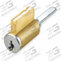 KABA ILCO Lockset Cylinder: Cylindrical, Conventional Core Cylinder, Chrome (MPN 15395SC-26D-44634). Key specifications — Brand: KABA ILCO; Lock Assembly Type: Cylindrical; Cylinder Core Type: Conventional Core Cylinder; Keyway Type: Schlage C; Number of Pins: 5.