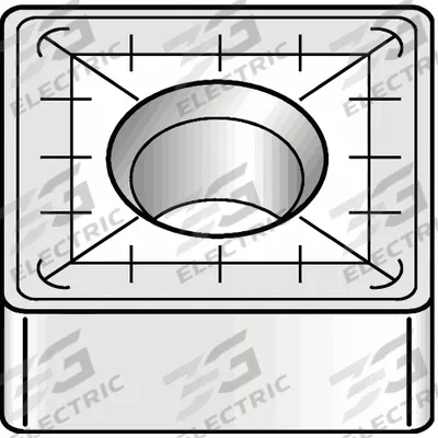 WIDIA Square Turning Insert: SNMM6448 - Square (S) Indexable Turning Inserts