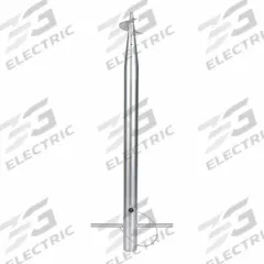 CALIFORNIA UMBRELLA Patio Umbrella Sand Anchor: Silver, For 1 1/2 in Pole Dia, 1 3/4 in Overall Dia (MPN TB60-Sand Anchor). Key specifications — Brand: CALIFORNIA UMBRELLA; Color: Silver; Material: Steel; Product Type: Patio Umbrella Sand Anchor.