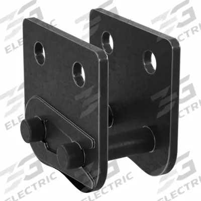 TSUBAKI Attachment Link: For Lube-Free Roller Chains, SK-2, 40, Single Strand, 1/2 in Pitch - Attachment Links for ANSI Standard Chains