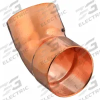 NIBCO Sweat Fitting Elbow: 3 in CTS x 3 in CTS, Cup x FTG, Wrot Copper (MPN 606 3)