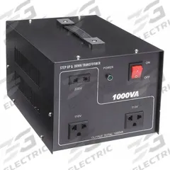 APPROVED VENDOR Step Up/Step Down Voltage Converter: 1 kVA Power Rating, Single Phase, 50/60 Hz (MPN 30C520). Key specifications — Frequency: 50/60 Hz; Protective Device: None; Voltage Conversion: 220 to 110V AC; Brand: APPROVED VENDOR; Phase: Single.