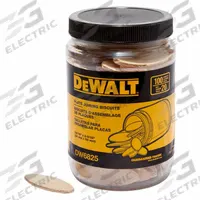 DEWALT Joining Biscuits: #20 Biscuit Size, Beech Wood (MPN DW6825). Key specifications — attr217470: DEWALT; attr217481: Beech Wood.