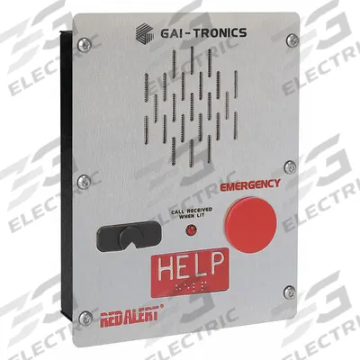 HUBBELL GAI-TRONICS Emergency Telephone: Flush Mount - Correctional & Mental Health Facility Speakerphones