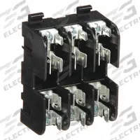 MERSEN Fuse Block: Open Block Design, 3 Pole, 600 V AC, Quick Connect/Screw, Non-Indicating (MPN 40113G). Key specifications — Brand: MERSEN.