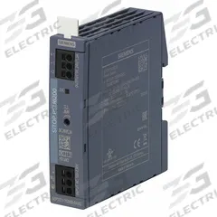 SIEMENS Stabilized Power Supply: DIN Rail, 31.2 W Output Power - Rated, 1.3 A Current - Output (MPN 6EP33317SB000AX0). Key specifications — attr1044898: Single; attr1044874: Plastic; attr1044879: 120 to 230V AC; attr211400: SIEMENS.