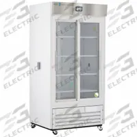 AMERICAN BIOTECH SUPPLY Chromatography Refrigerator: 33 cu ft, Upright, 1°C to 10°C, Sliding Glass (MPN ABT-HC-CP-33-TS). Key specifications — Door Opening Style: Sliding; Color: White; Alarm Type: Door Ajar; Manufacturer Part Number: ABT-HC-CP-33-TS; Brand: AMERICAN BIOTECH SUPPLY; Product Type: Chromatography Refrigerator; Door Type: Sliding Glass; Refrigerant Type: R-290.
