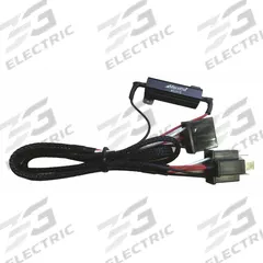 MAXXIMA Load Equalizer Module: 3-Pin H4 Connector, 3 Wires, 36 in Wire Lg, 2 Connectors, Adapters (MPN M50915). Key specifications — Wire Sizes Included: 18 AWG; Features: 50 W Resistor; Connector Type: 3-Pin H4 Connector; Compatible Product Type: Adapters.