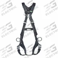 MSA Fall Protection Harness: Hot Work, Confined Spaces/Gen Use/Welding, Vest Harness, Quick-Connect (MPN 10252244). Key specifications — Gender: Unisex; Harness Color: Black; Torso Adjustment: Friction.