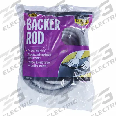 M-D BUILDING PRODUCTS Caulk Backer Rod: Foam, 15 ft Overall Lg