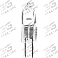 APPROVED VENDOR Halogen Bulb: Halogen, 2-Pin (G4), T3, JC20, 12V, 20 W Watt, 352 lm Light Output (MPN JC20-1PK). Key specifications — Brand: APPROVED VENDOR; Trade Number: JC20; Voltage: 12V; Bulb Shape: T3.