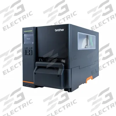 BROTHER Desktop Printer: Direct Thermal/Thermal Transfer, Titan 4620TN, 4.1 in Max. Print Wd - Up to 5,000 Labels per Day