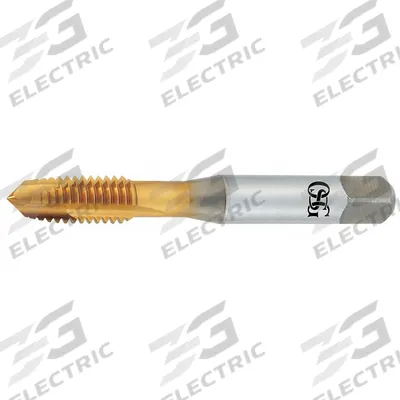 OSG Spiral Point Tap: #4-40 UNC, H2 / 2B-3B, 2 Flute - Spiral-Point Taps for Steel & Stainless Steel
