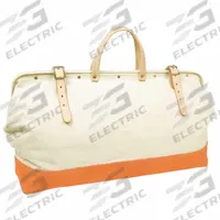 CLC Tool Bag: 20 in W x 20 in D x 12 in H, Tan, Canvas, 1 Pockets, 1 Inside Pockets, Canvas (MPN 304X). Key specifications — attr1116482: Tan; attr1116498: CLC; attr1203621: Canvas.