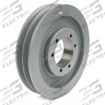 APPROVED VENDOR V-Belt Pulley: B86, 2 Groove, 8.95 in OD, Bushed Bore, SK - Bushed-Bore Cast-Iron V-Belt Pulleys