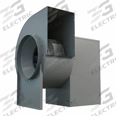 CANARM Blower: 13 in Wheel Dia, Belt Drive, Includes Drive Pack, 4,087 cfm, 5 hp - Belt-Drive Blowers with Drive