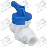 USA INDUSTRIALS Manual Two-Way Ball Valve: 1/4 in, Acetal, Straight, 115 psi Max. Pressure (CWP) (MPN ZUSA-VLV-78). Key specifications — Brand: USA INDUSTRIALS; Handle: Wedge.