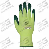 SUPERIOR GLOVE Knit Gloves: 2XS ( 5 ), ANSI Cut Level A9, Palm, Dipped, Nitrile, Nitrile, 1 PR (MPN S18TXNT-5). Key specifications — Brand: SUPERIOR GLOVE; Glove Hand Style: Left and Right; Touchscreen Compatible: Yes; Includes Reinforced Thumb Crotch: No; Knit Material Color: High-Visibility Green.