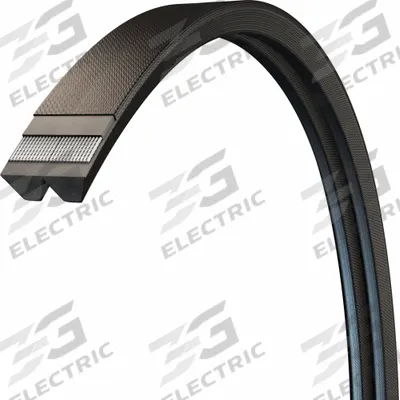 CONTINENTAL V-Belt: 2/5V870-S, 2 Ribs, 872.1 in Outside Lg, 1 15/64 in Top Wd - 5V Section Banded V-Belts