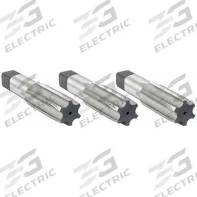 WIDIA GTD Tap Kit: 1 3/8"-12 UNF, H4, 6 Flute - Three-Piece Hand Tap Sets