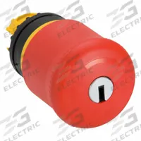 EATON Contact Block: Non-Illuminated, Keyed Profile, Non-Metallic, 22 mm, 1NC (MPN M22-PVS-K01). Key specifications — Brand: EATON; Action: Maintained; Series: M22; Push Button Material Type: Non-Metallic.