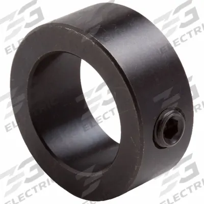CLIMAX METAL PRODUCTS Shaft Collar: 1-Piece, Set Screw, 1 1/2 in Bore Dia - Steel Shaft Collars