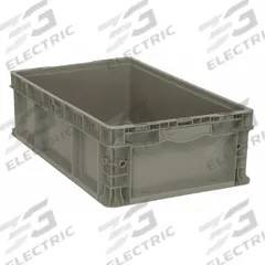 QUANTUM STORAGE SYSTEMS Straight Wall Tote: 8.2 gal, 24 in x 15 in x 7 1/2 in, Stacking Capable (MPN RSO2415-7). Key specifications — Material: Plastic; Stackable: Stacking Capable; Brand: QUANTUM STORAGE SYSTEMS.