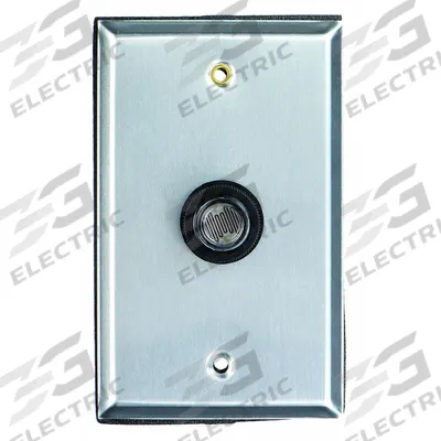 TORK Photocontrol: Flush In-Post/Flush In-Wall Photocell Mounting, SPST, 120V AC - Flush-Mounted Photocells