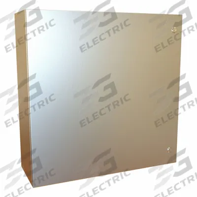 HAMMOND Electrical Enclosure: 304 Stainless Steel, 30 in x 30 in x 10 in, NEMA 12/13/3R/4/4X - Stainless Steel Enclosures