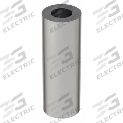 APPROVED VENDOR Spacer: 7/16 in Screw Size, 2 1/2 in Overall Lg, Round, Steel, Chrome-Plated - Steel Spacers
