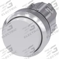 SIEMENS Extended Push Button: 22 mm Mounting Size, Metallic, Momentary (MPN 3SU1050-0BB60-0AA0). Key specifications — Brand: SIEMENS; Action: Momentary; Series: 3SU; Push Button Material Type: Metallic.