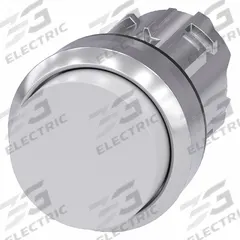SIEMENS Extended Push Button: 22 mm Mounting Size, Metallic, Momentary (MPN 3SU1050-0BB60-0AA0). Key specifications — Brand: SIEMENS; Action: Momentary; Series: 3SU; Push Button Material Type: Metallic.