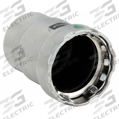 VIEGA MEGAPRESS Crimp Fitting Cap: 1 1/2 in Pipe Size, Press-fit, Steel, EPDM - Steel Press Pipe Fittings