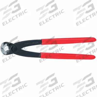 KNIPEX End Cutting Nippers: 8 11/16 in Overall Lg, For 0.09 in Max Wire Thick - General Purpose Nippers