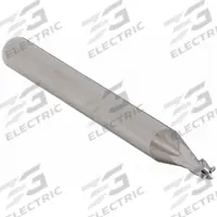 APPROVED VENDOR Square End Mill: Carbide, 4 Flute, 1/32" Mill Dia, 1/16" LOC, 1-1/2" OAL (MPN 203-001001)