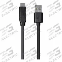 MONOPRICE USB Cable: Type C End 1, Type A End 2, Black, 3.3 ft Lg, 2.0 USB Specification, USB Cable (MPN 27930). Key specifications — End 1 Connection Type: Type C; Color: Black; Brand: MONOPRICE; Product Type: USB Cable; End 2 Connection Type: Type A.