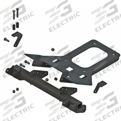 FISHER Mounting Kit: Mount Kit, Gator 625I/855D/825I, John Deere, UTV, UTV, 84935/87500 - Required System Component 4: Mount Attachment Kits