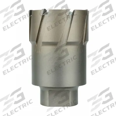 MILWAUKEE Annular Cutter: 2 3/4 in Cutter Dia, 2 in Max Cutting Dp, Bright, Carbide - Two-Piece Alternate-Tooth Carbide-Tipped Annular Cutters