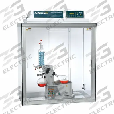 AIRCLEAN SYSTEMS Rotary Evaporator Enclosure: 24 in Overall Lg, 38 in Overall Wd - Rotary Evaporator Accessories