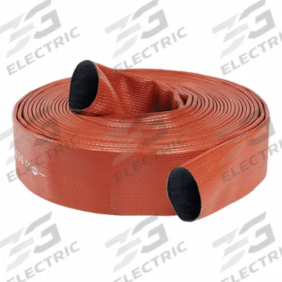 JAFRIB Fire Hose: Extruded Through-the-Weave, 3 in Hose Inside Dia, 25 ft Hose Lg - Attack Fire Hoses