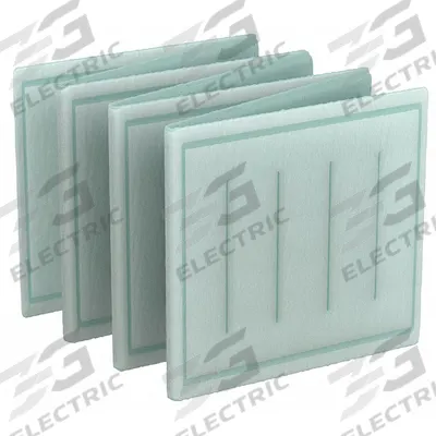 GRAINGER Link Air Filter: 24 in x 12 in x 1 in, 12 in Section Wd, 7 Sections, 2 Ply - MERV 8 Link Air Filters