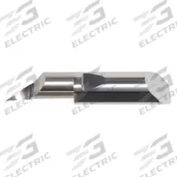 MICRO 100 Quick Change Profiling Tool: 1/4 in Shank Dia., Bright (Uncoated), Right Hand (MPN QPF-180500)