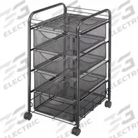 SAFCO Vertical File Cabinet: Black, 4 Drawers, 27 in Overall Ht, 17 in Overall Dp, Steel (MPN 5214BL). Key specifications — attr988670: Powder Coated; attr988694: Steel; attr988691: None; attr988652: SAFCO; attr988656: Black.